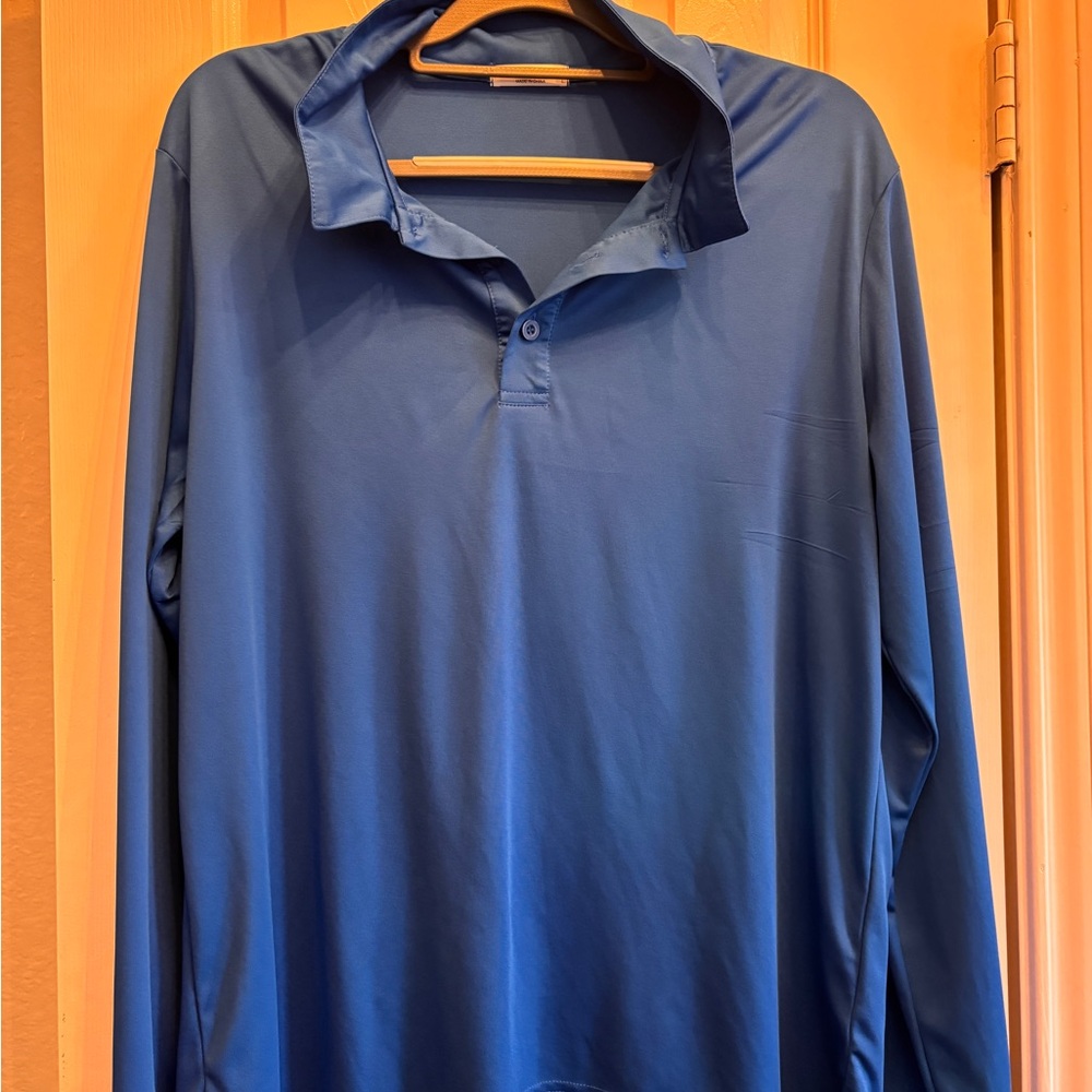 Men's Blue Polo Shirt